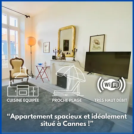 Cozy 2 Bedroom Apartment In The Centre Of Cannes Near The Croisette